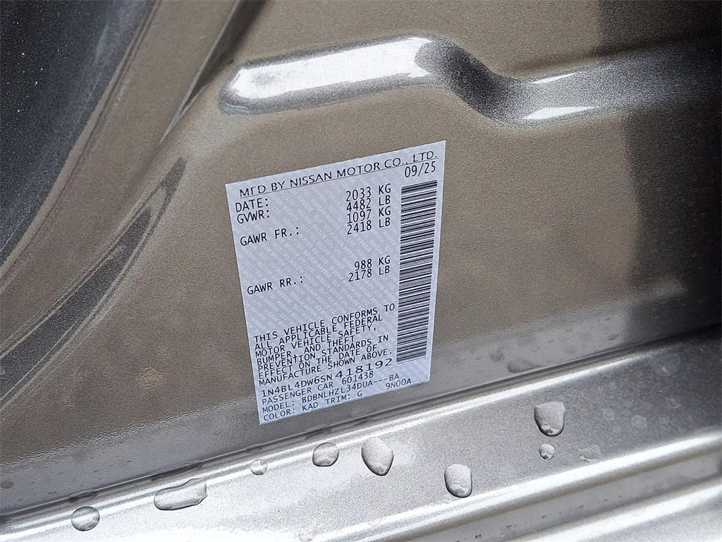 new 2025 Nissan Altima car, priced at $28,470