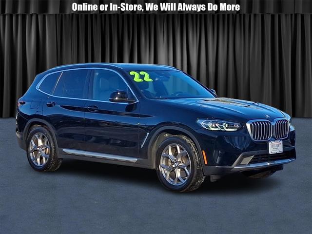 used 2022 BMW X3 car, priced at $33,977