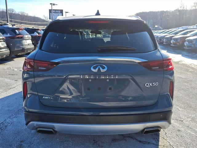 used 2022 INFINITI QX50 car, priced at $30,477