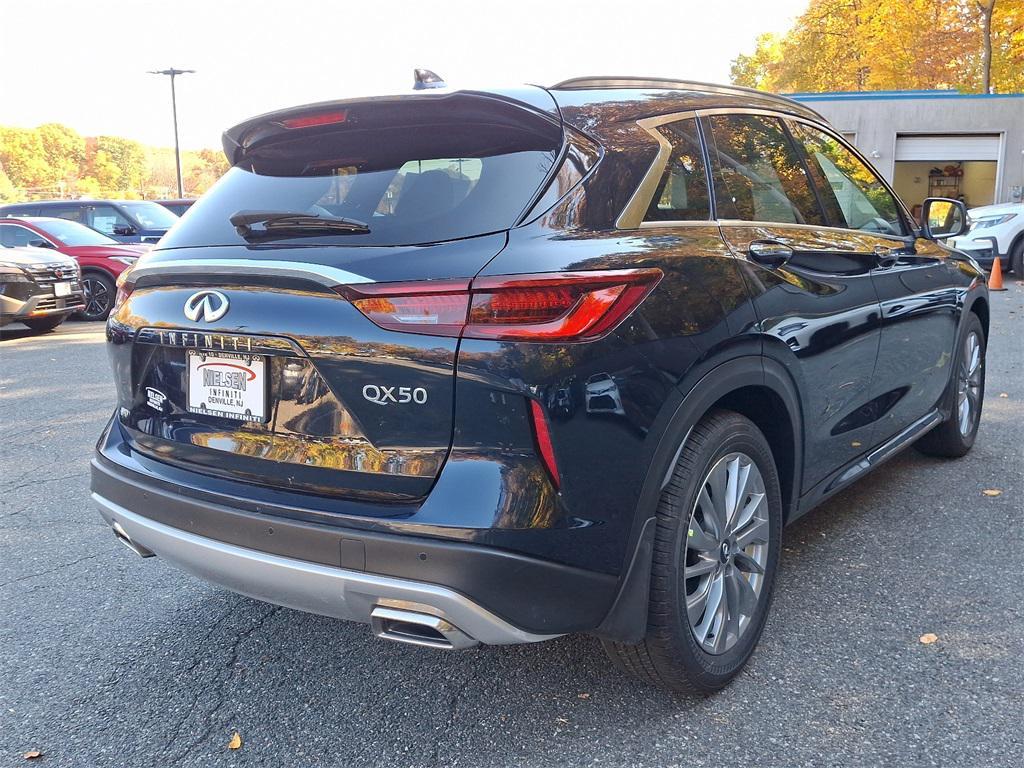 new 2025 INFINITI QX50 car, priced at $48,370