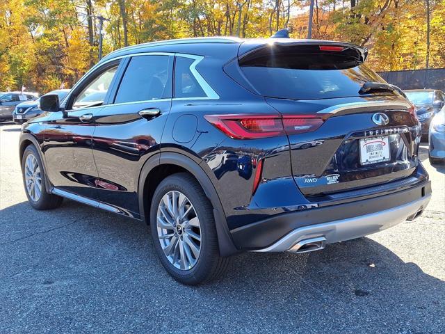 new 2025 INFINITI QX50 car, priced at $49,010