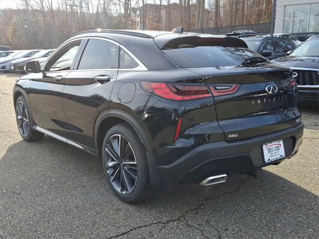 new 2025 INFINITI QX55 car, priced at $52,640