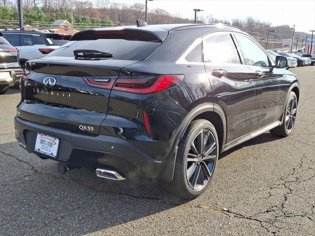 new 2025 INFINITI QX55 car, priced at $52,640