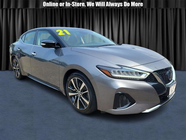 used 2021 Nissan Maxima car, priced at $22,577