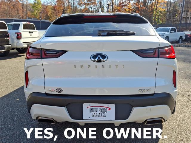 used 2022 INFINITI QX55 car, priced at $32,377