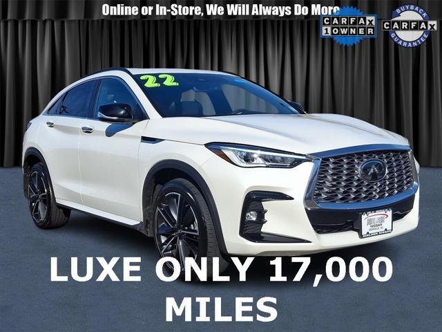 used 2022 INFINITI QX55 car, priced at $32,377