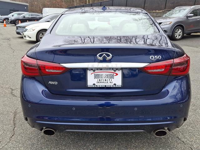 used 2022 INFINITI Q50 car, priced at $29,877