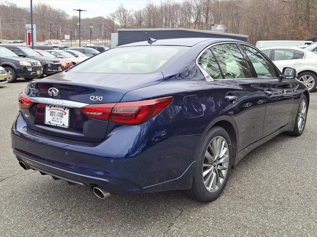 used 2022 INFINITI Q50 car, priced at $29,877