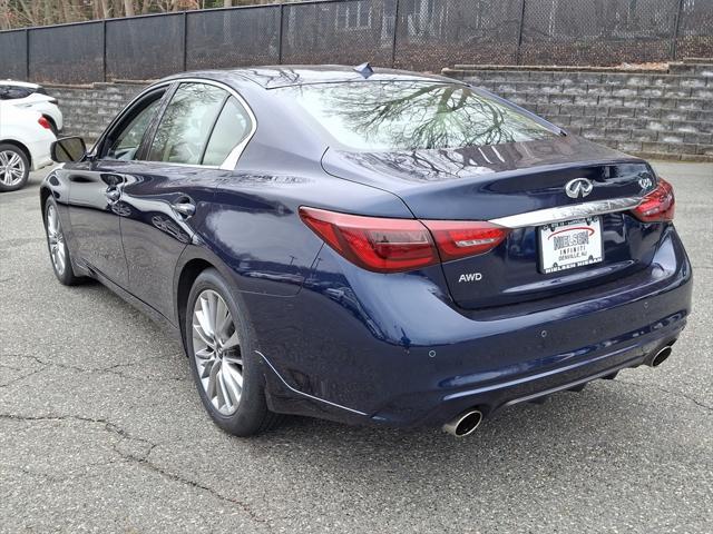 used 2022 INFINITI Q50 car, priced at $29,877