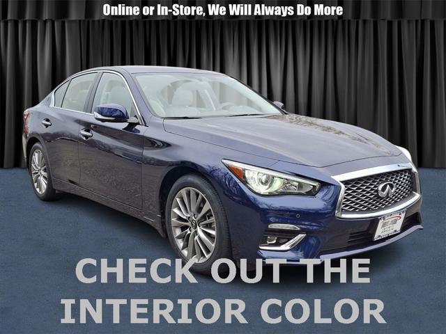 used 2022 INFINITI Q50 car, priced at $29,877