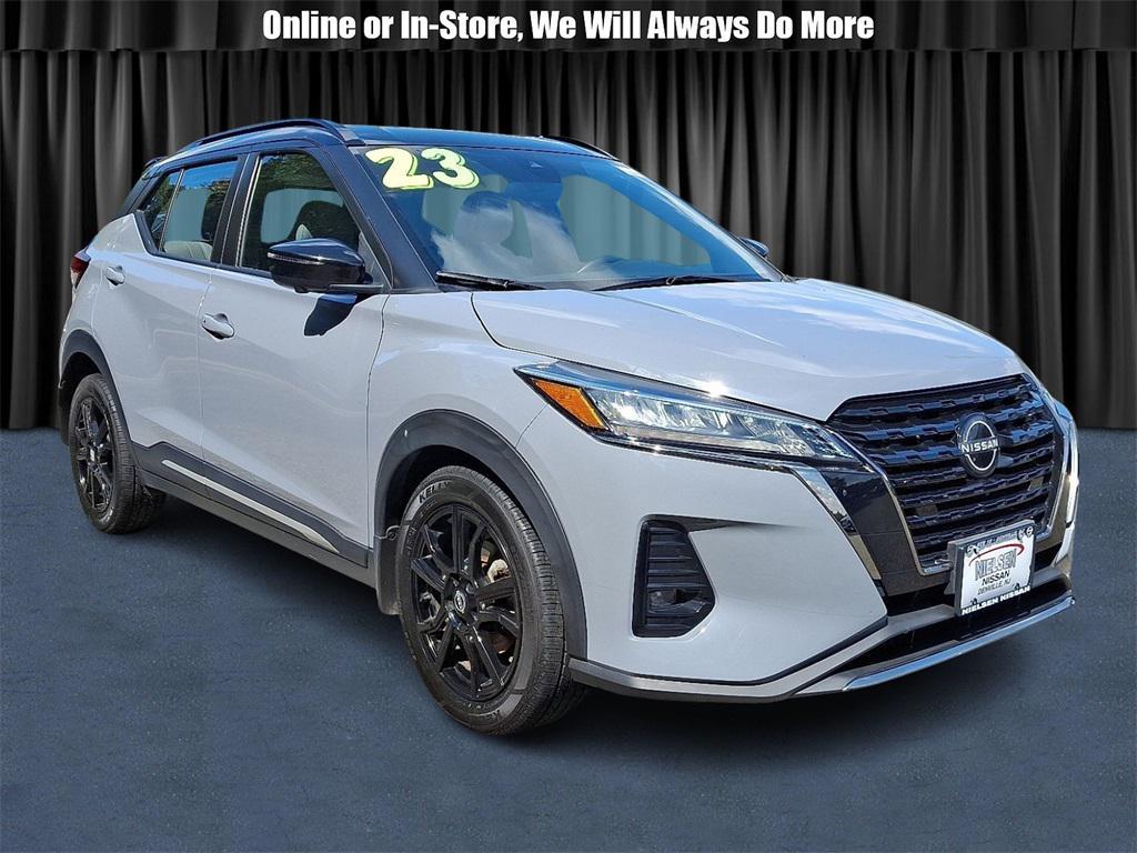 used 2023 Nissan Kicks car, priced at $20,348