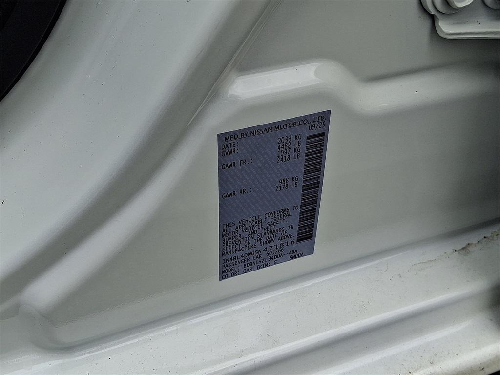 new 2025 Nissan Altima car, priced at $29,680