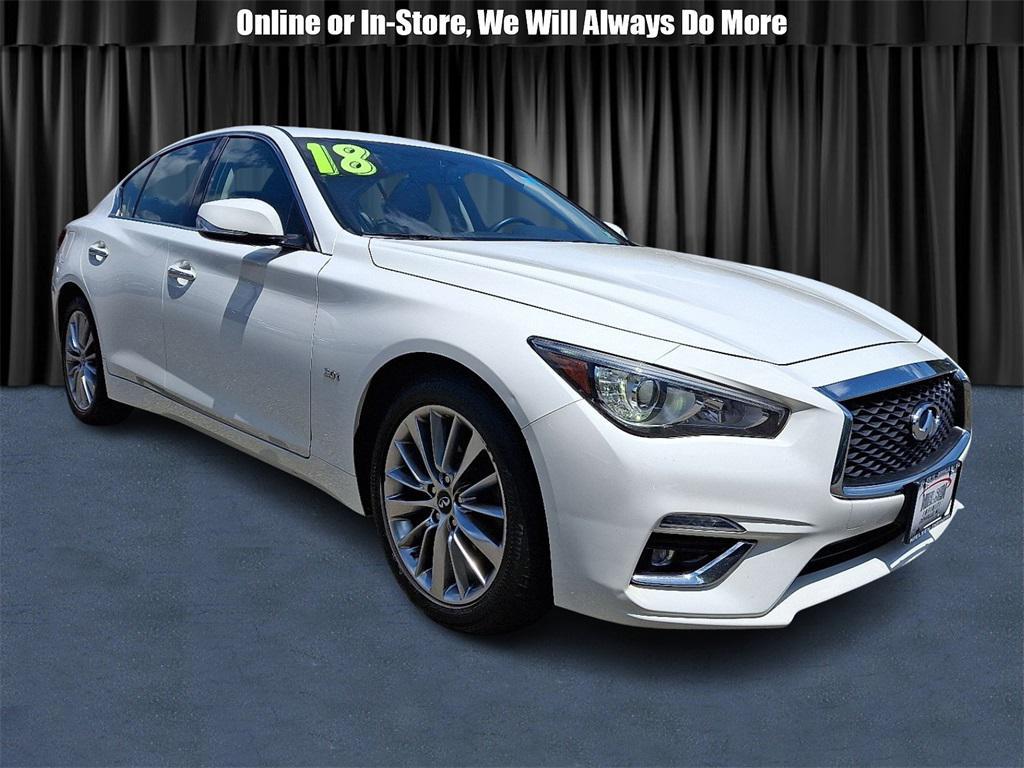 used 2018 INFINITI Q50 car, priced at $15,707