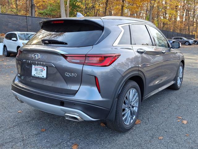 new 2025 INFINITI QX50 car, priced at $49,270