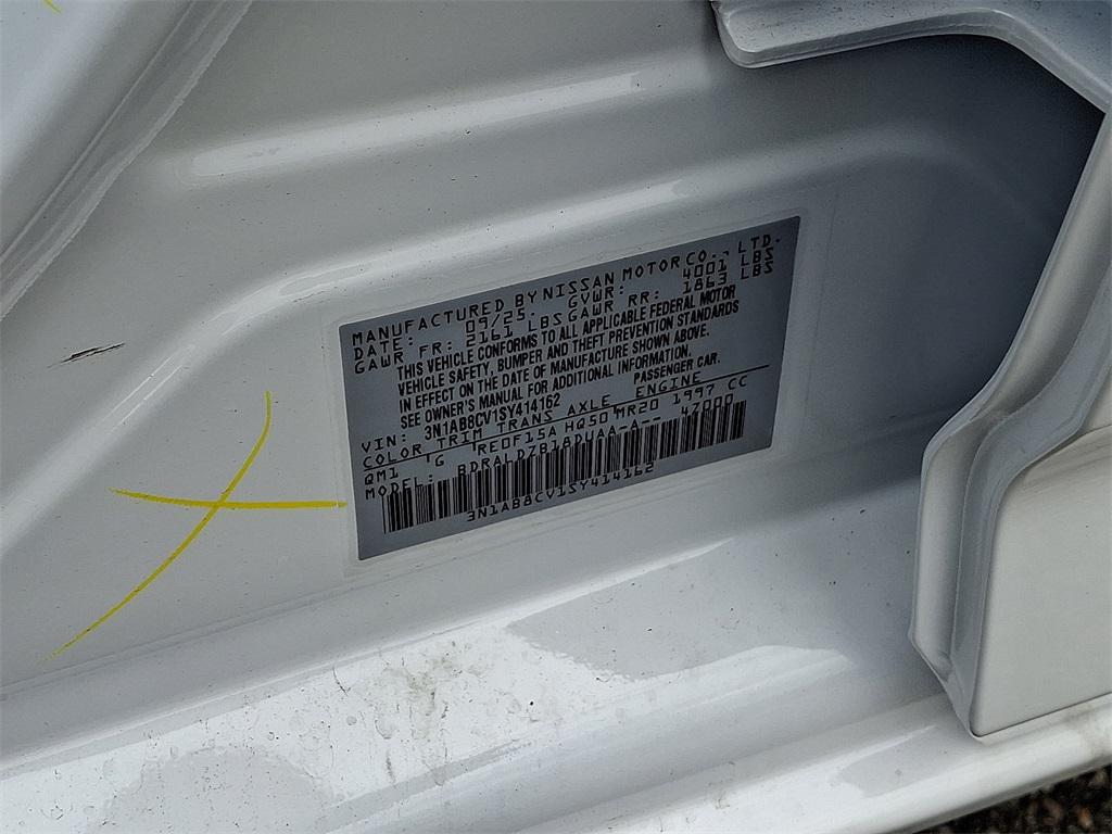 new 2025 Nissan Sentra car, priced at $22,650