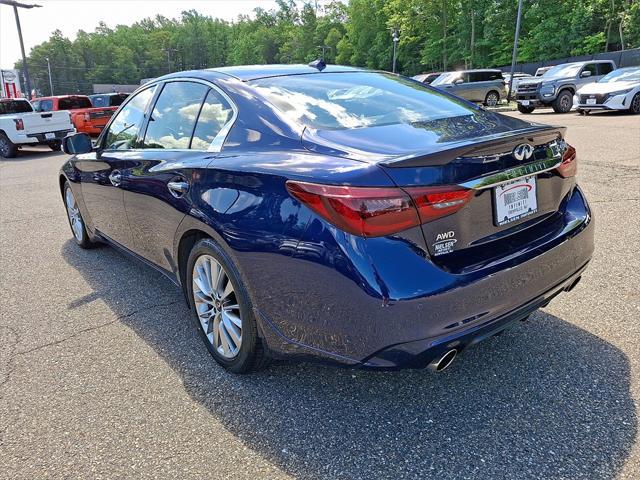 used 2022 INFINITI Q50 car, priced at $31,816