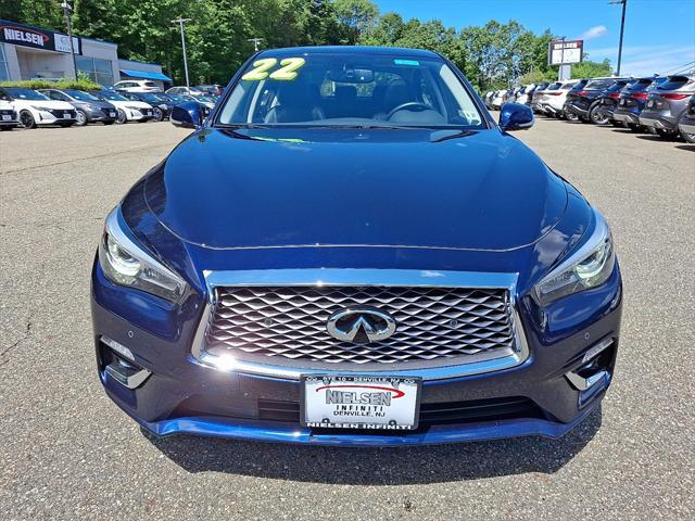used 2022 INFINITI Q50 car, priced at $31,816