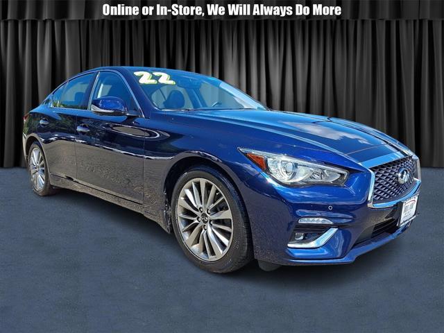 used 2022 INFINITI Q50 car, priced at $31,816