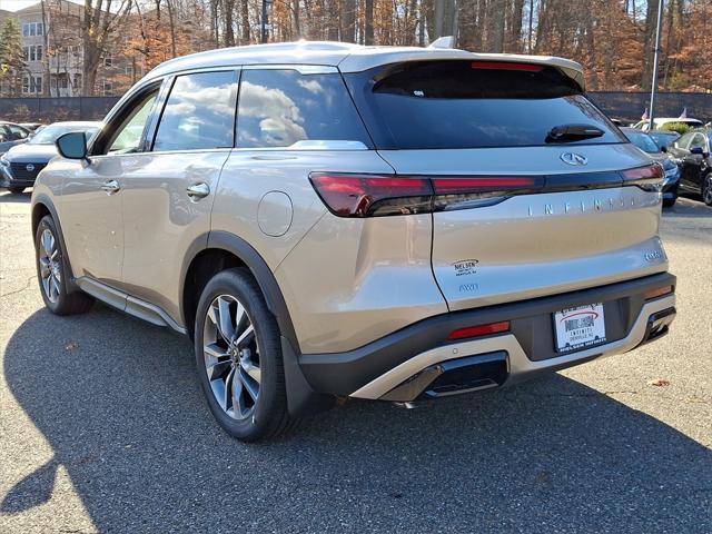 new 2025 INFINITI QX60 car, priced at $61,080