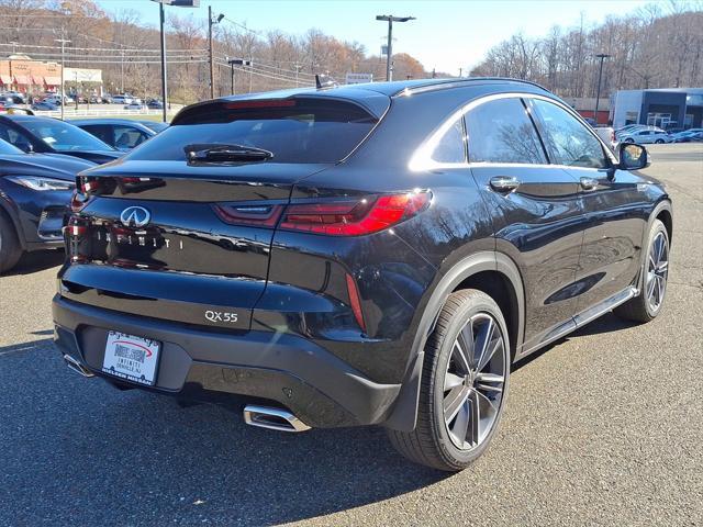 new 2025 INFINITI QX55 car, priced at $52,175