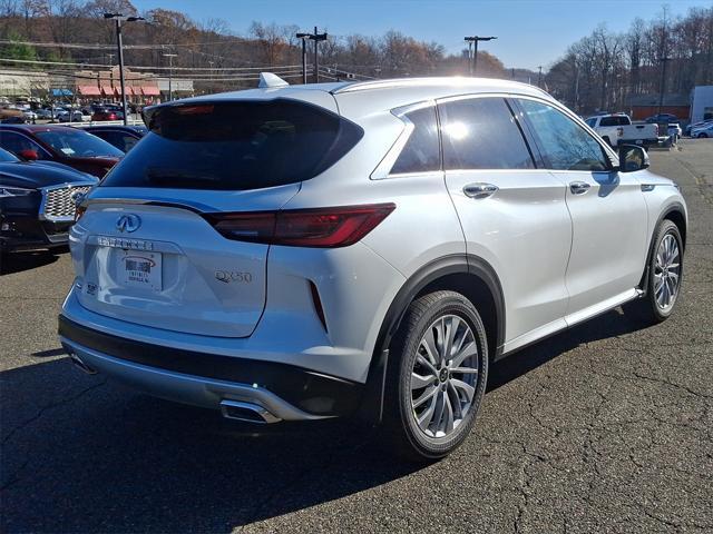 new 2025 INFINITI QX50 car, priced at $50,260