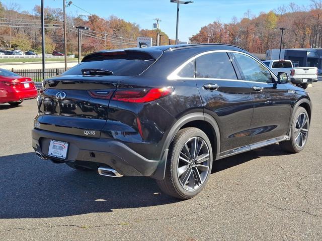 new 2025 INFINITI QX55 car, priced at $52,085