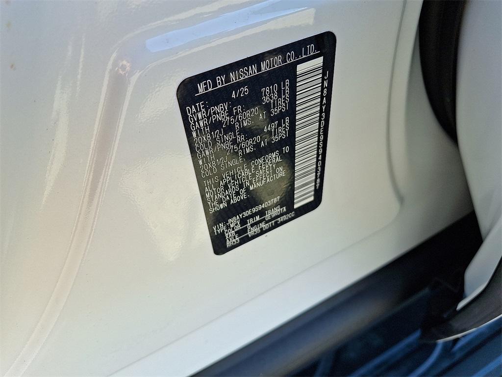 new 2025 Nissan Armada car, priced at $78,881