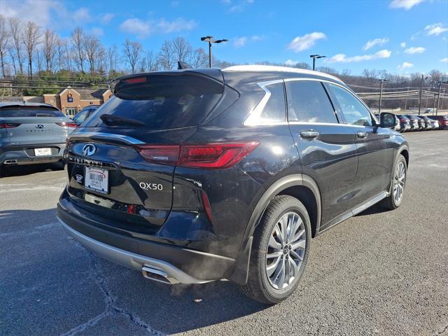 new 2025 INFINITI QX50 car, priced at $49,270