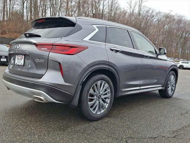 new 2025 INFINITI QX50 car, priced at $49,170