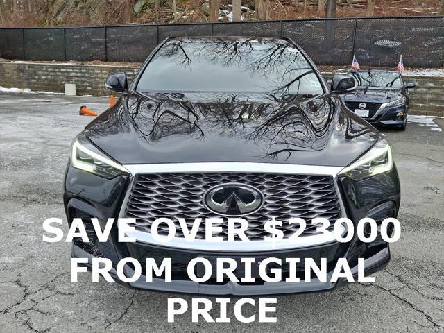 used 2022 INFINITI QX55 car, priced at $35,377