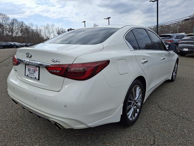 used 2022 INFINITI Q50 car, priced at $29,850