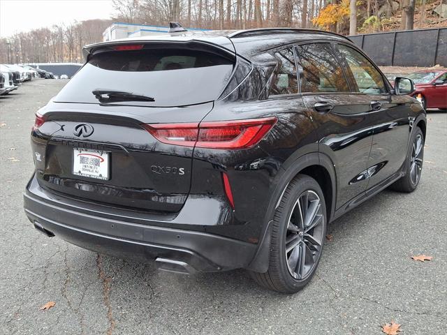 new 2025 INFINITI QX50 car, priced at $53,360