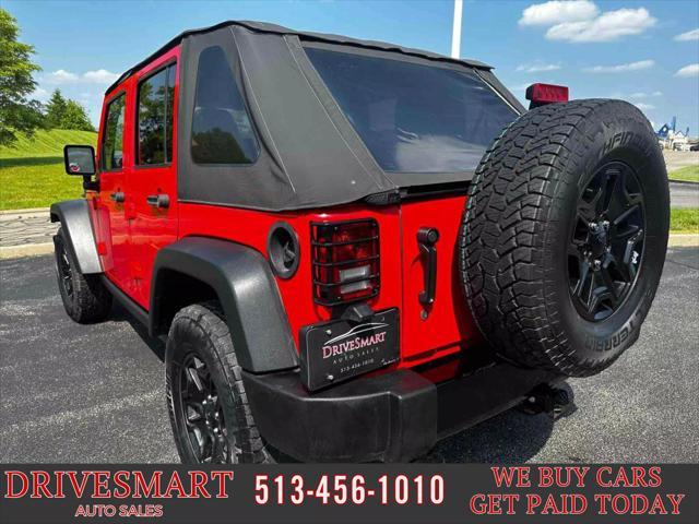 used 2017 Jeep Wrangler Unlimited car, priced at $21,299