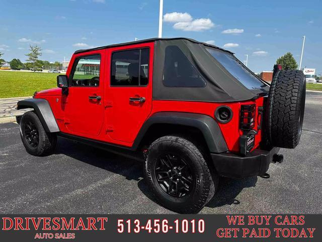 used 2017 Jeep Wrangler Unlimited car, priced at $21,299