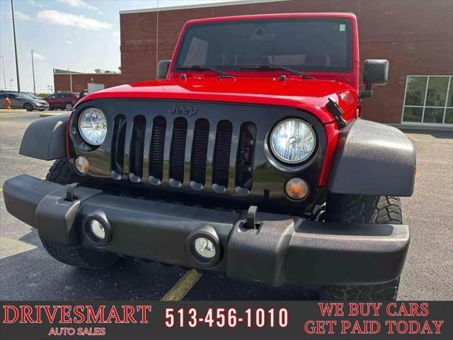 used 2017 Jeep Wrangler Unlimited car, priced at $21,299