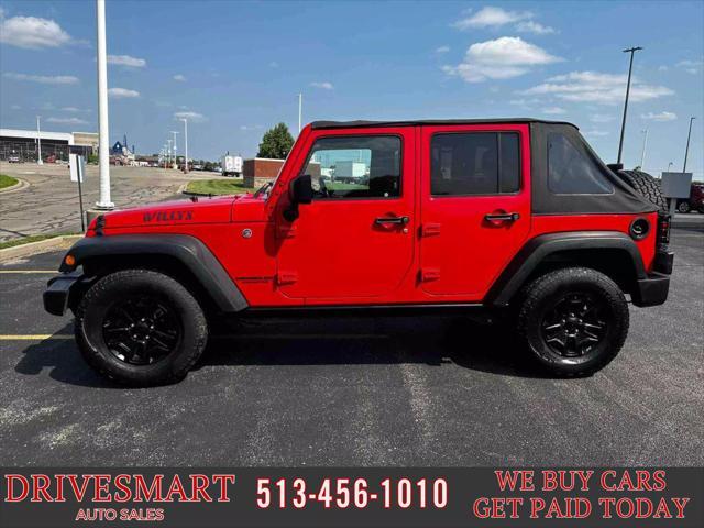 used 2017 Jeep Wrangler Unlimited car, priced at $21,299