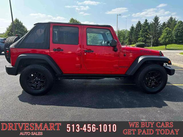 used 2017 Jeep Wrangler Unlimited car, priced at $21,299