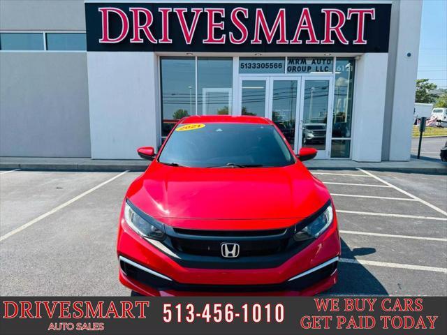 used 2021 Honda Civic car, priced at $18,999