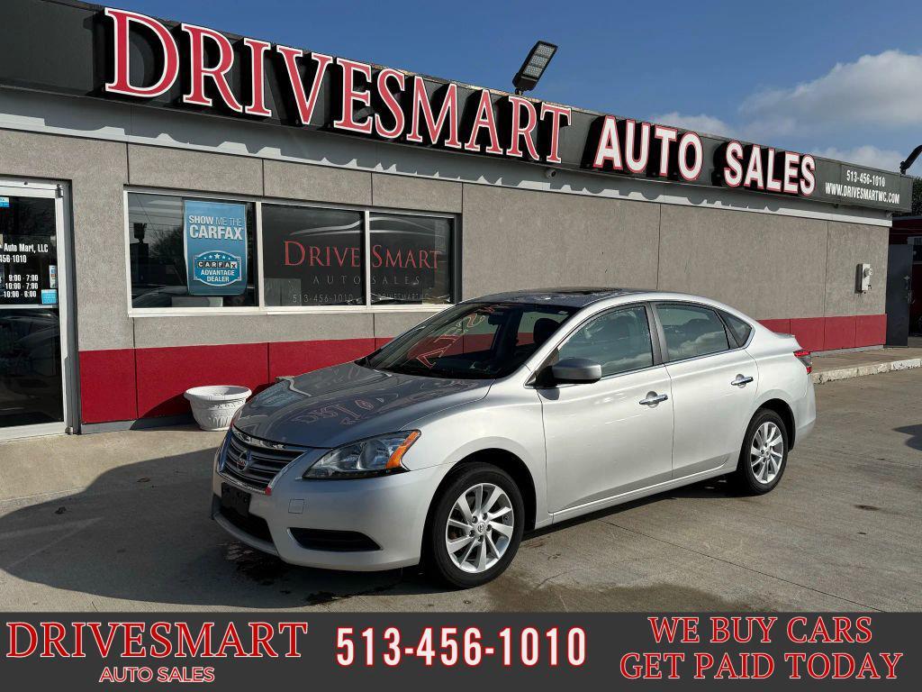 used 2015 Nissan Sentra car, priced at $7,399