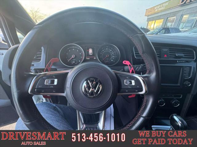 used 2017 Volkswagen Golf GTI car, priced at $12,899