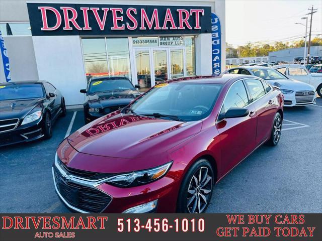 used 2021 Chevrolet Malibu car, priced at $18,499