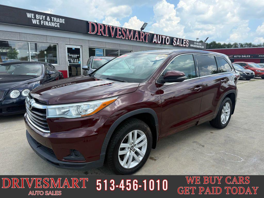 used 2016 Toyota Highlander car, priced at $9,999