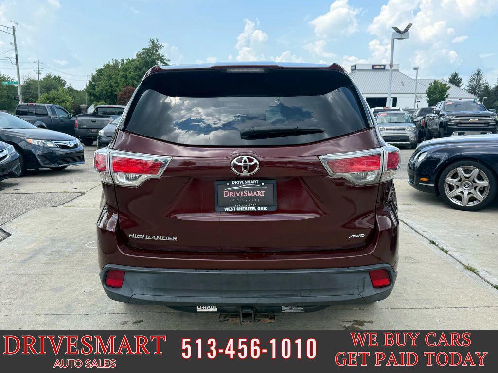 used 2016 Toyota Highlander car, priced at $9,999