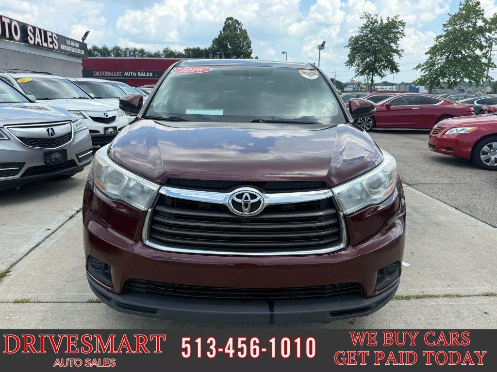 used 2016 Toyota Highlander car, priced at $9,999
