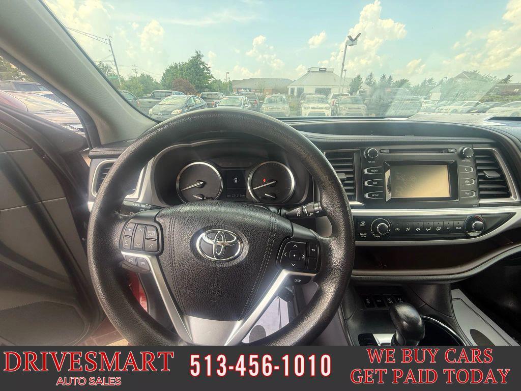 used 2016 Toyota Highlander car, priced at $9,999