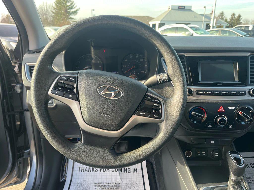 used 2018 Hyundai Accent car, priced at $9,999