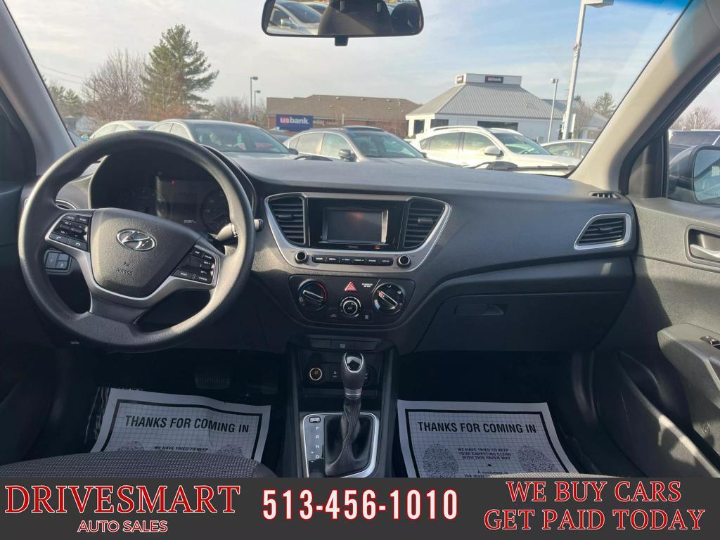 used 2018 Hyundai Accent car, priced at $9,999