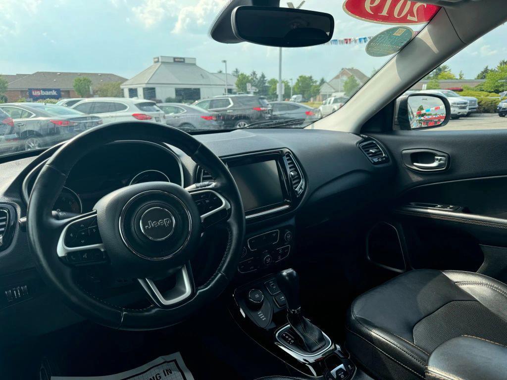 used 2019 Jeep Compass car, priced at $16,499