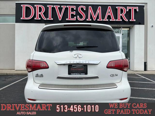used 2012 INFINITI QX56 car, priced at $13,400