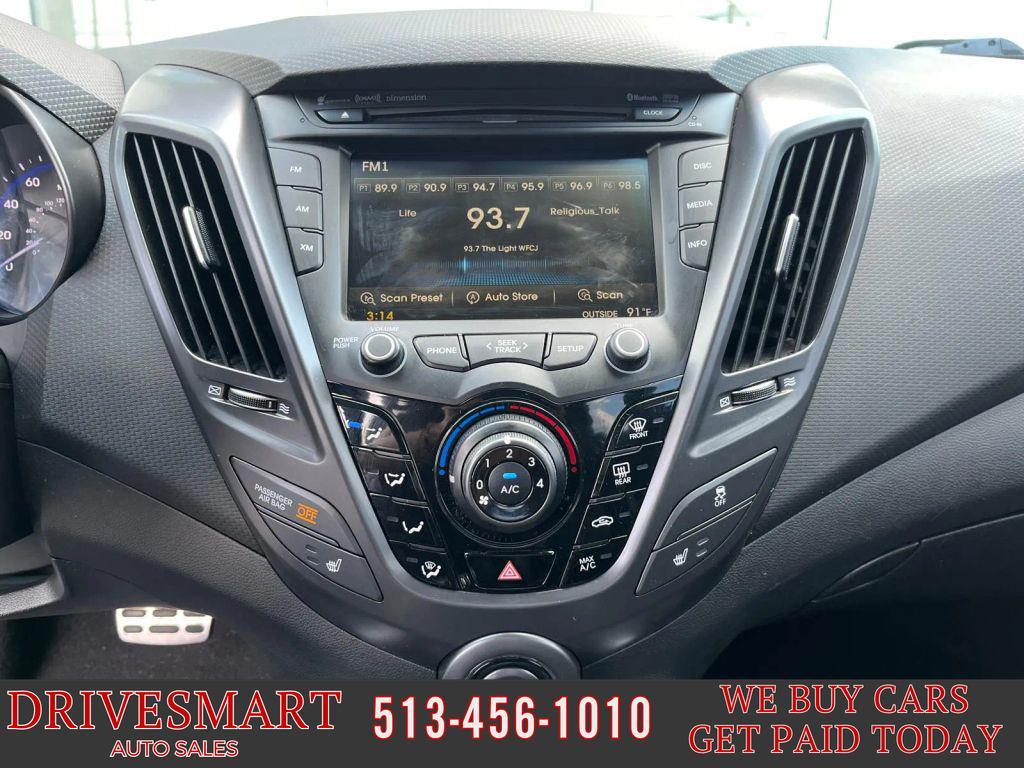 used 2015 Hyundai Veloster car, priced at $10,899